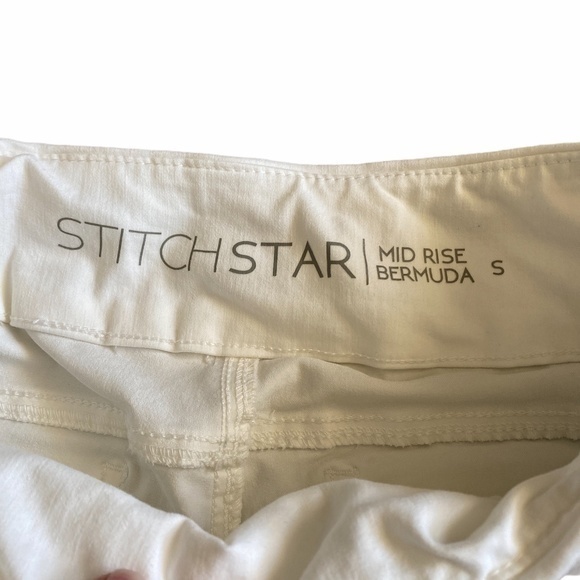 StitchStar Mid Rise Bermuda Shorts Sz. S - Picture 4 of 6